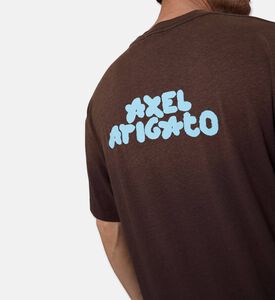 Axel Arigato Double-stitched Hem T-shirt, Model View