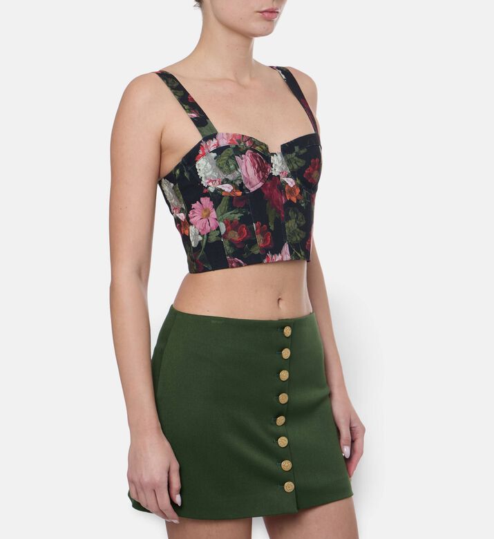 Alice and Olivia Top Jeanna, Model View