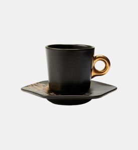 Porcelain Espresso Cup Saucer Set