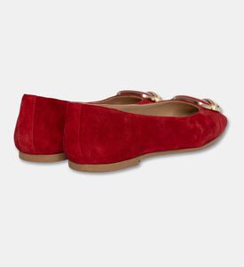 Baldinini Suede Ballet Flats, Packshot View