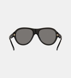 نظارات شمسية بشكل دمعة كبيرة الحجم