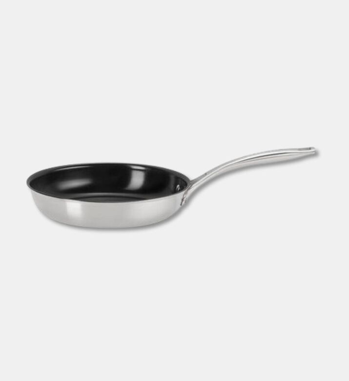 Le Creuset Ceramic Non-stick Frying Pan, Black, 24-cm, Packshot View