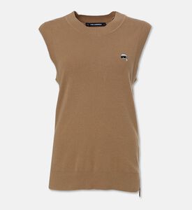 Karl Lagerfeld Logo-detail Ribbed Vest, Packshot View