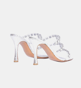 Crystal-embellishments Slide Sandals Crystal-embellishments Slide Sandals