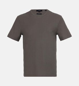 تيشيرت قصير الأكمام قطن