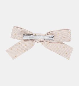 مشبك عقدة شعر بنقط بولكا