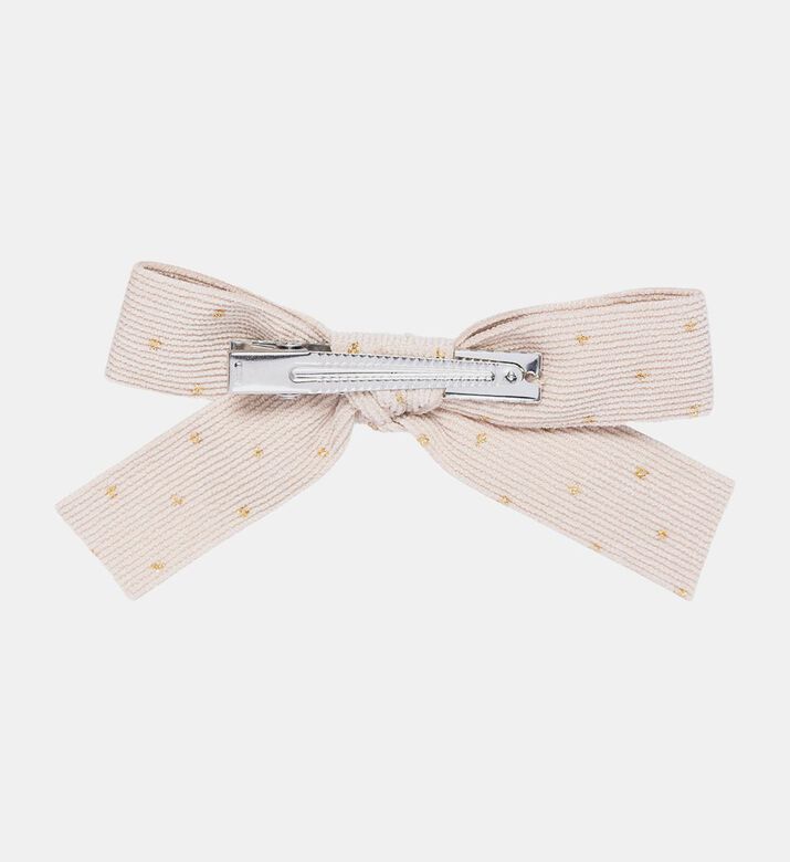 مشبك عقدة شعر بنقط بولكا