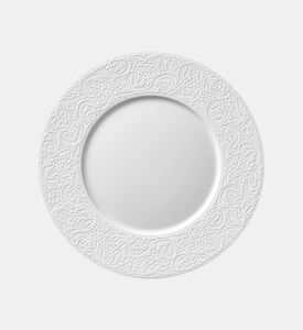 صحن إل كوتور بورسلين أبيض 24 سم