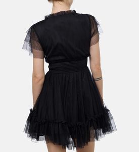 The Kooples Multi-layered A-line Mini Dress, Model View