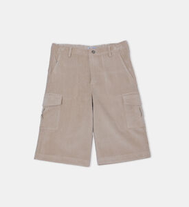 Andre Cotton-linen Blend Shorts