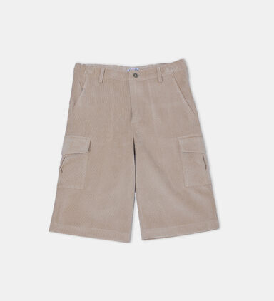 Andre Cotton Linen-effect Shorts