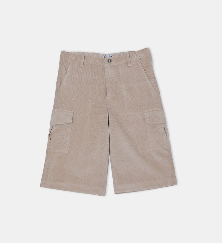 Andre Cotton Linen-effect Shorts