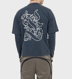 تي شيرت من القطن المغسول من Gourdon Wire