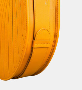 Camille Fournet Balancier Calf Leather Handbag, Yellow, Packshot View