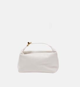 حقيبة صغيرة بيلو جلد عجل بتصميم وسادة