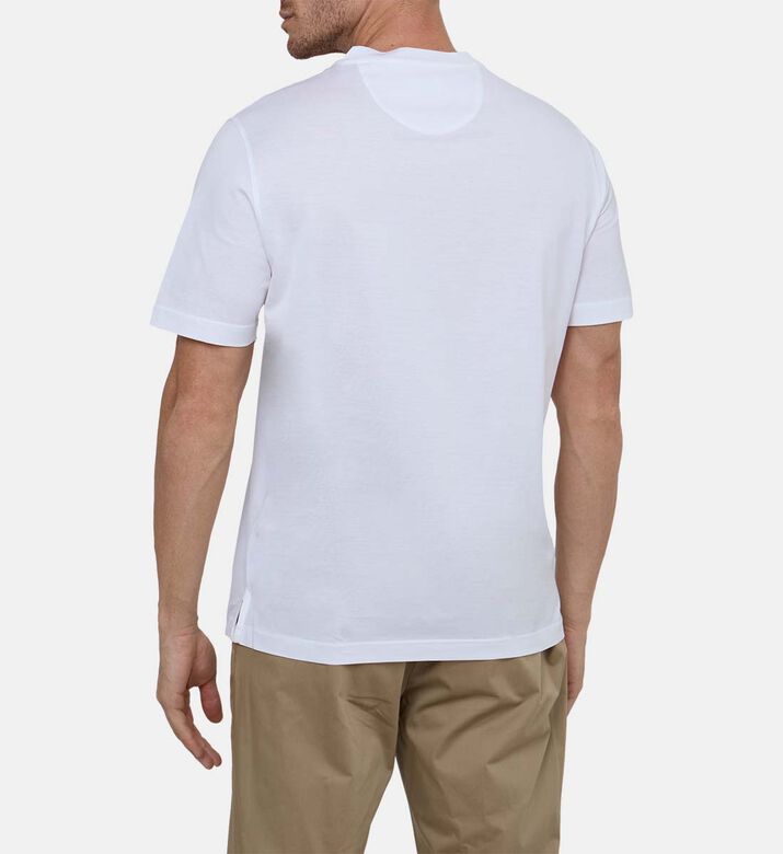 Cotton Graphic Print Crewneck T-shirt Cotton Graphic Print Crewneck T-shirt