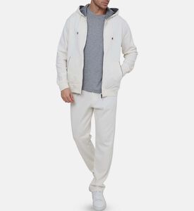 Technical Fabric Zip-up Closure Jacket