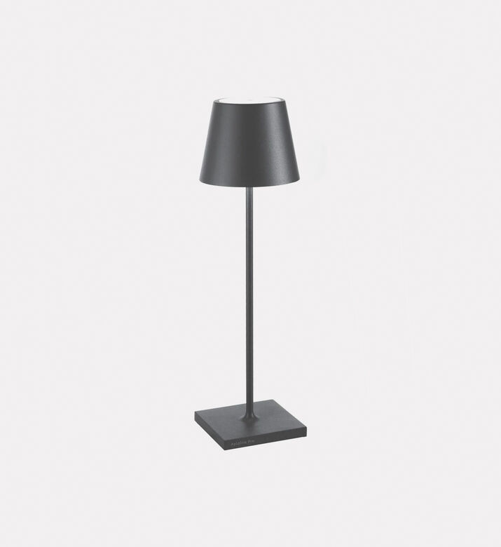 Zafferano Poldina Pro Table Lamp Matt, Grey, Packshot View