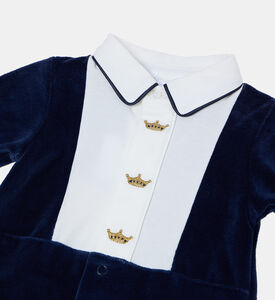 رومبر مخملي بأكمام طويلة