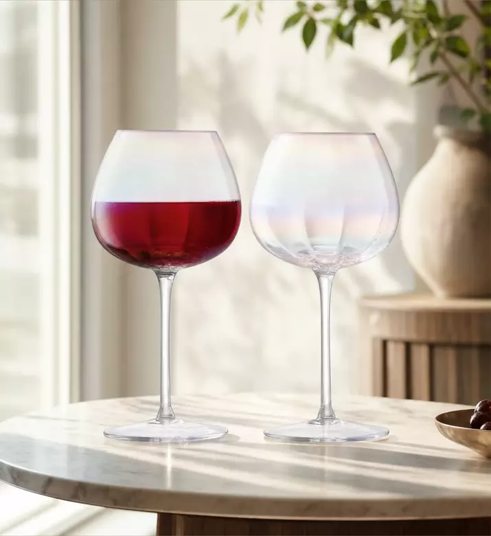 Lsa Pearl Red Wine Glass Set 460 Ml, Model View