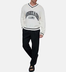 Logo-print V-neck Jumper Logo-print V-neck Jumper