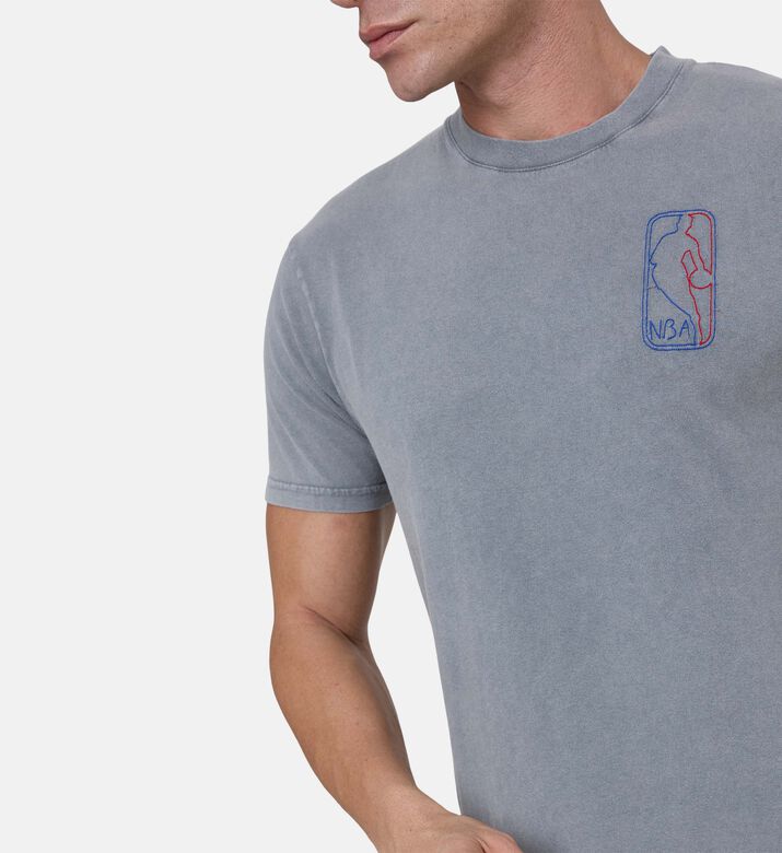 Patureau Nba Logo-embroidery T-shirt