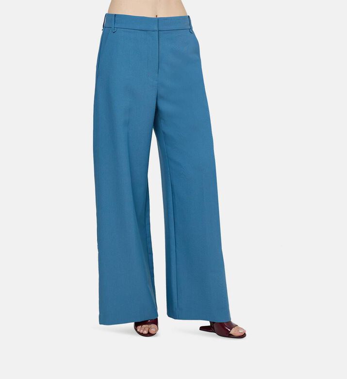 CAMILLA AND MARC High-waisted Wide-leg Pants, Model View