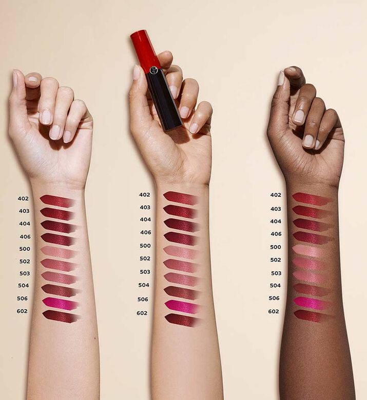 Armani Beauty Lip Power Longwear Satin Lipstick, 503-eccentrico, Packshot View