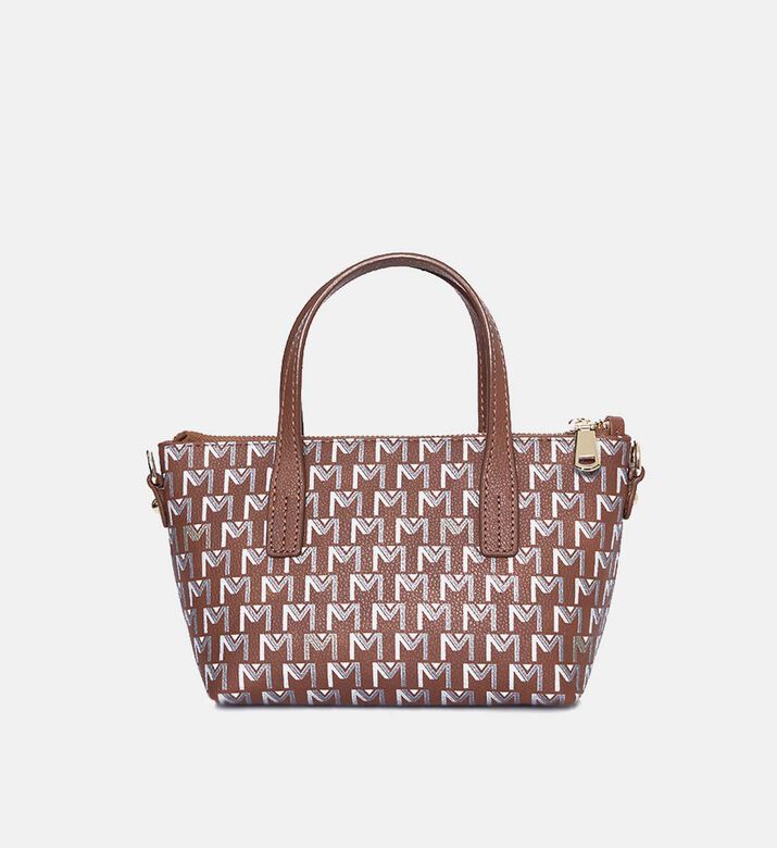 حقيبة يد صغيرة بطبعة لوغو الماركة