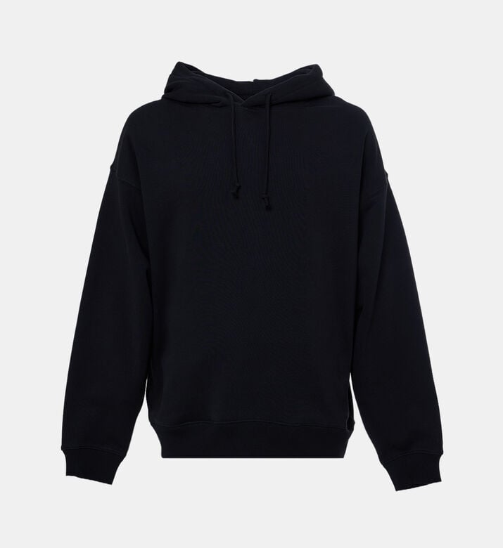 Dropped Shoulders Ribbed Oversized Hoodie