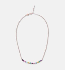 Nomination Multicolored Mixed-cut Crystals Gold-toned Necklace, Packshot View