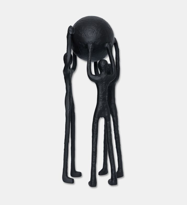 Home Deco and More Teamwork Sphere Figurine Sculpture, Packshot View