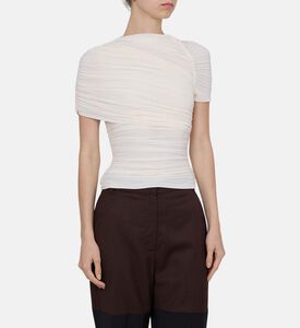 بلوزة فيغا بتفاصيل كشكشة