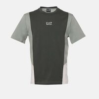 Summer Block Cotton Jersey Crewneck T-shirt