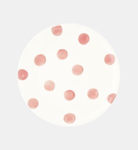 طبق عشاء سيراميك بمزيج ألوان