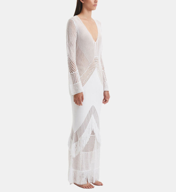 Elba Long Sleeved Knitted Maxi Dress Elba Long Sleeved Knitted Maxi Dress