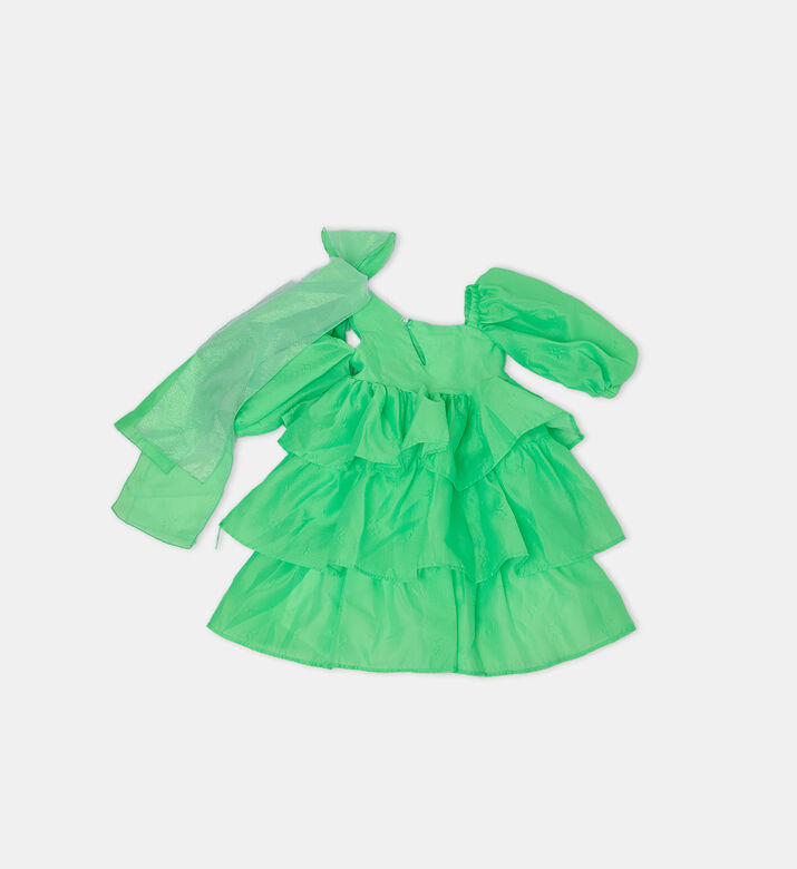 Junior Girl Flared Midi Dress