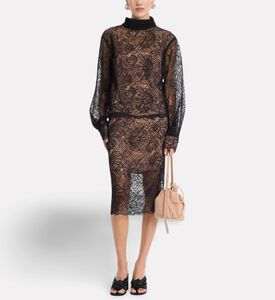 Rotate Blou Lace, Model View