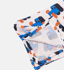 Bobo Choses All-over Dogs Pattern Blanket, Packshot View