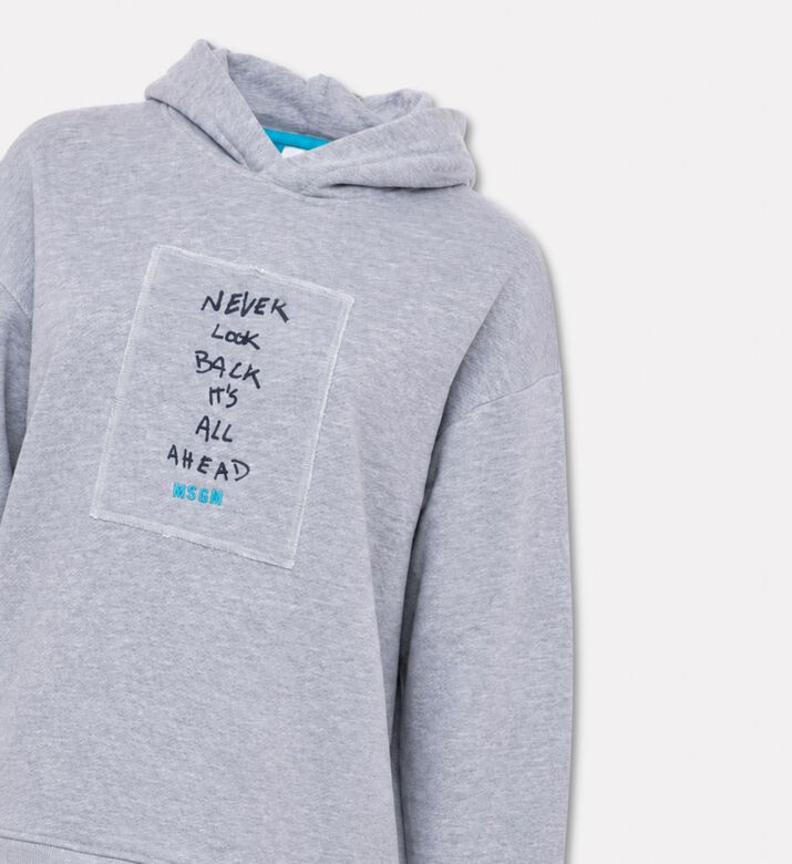 MSGM Cotton Graphic-print Hoodie, Packshot View