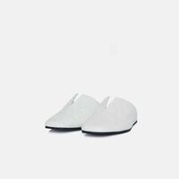 Textured Slip-on Flat Mules