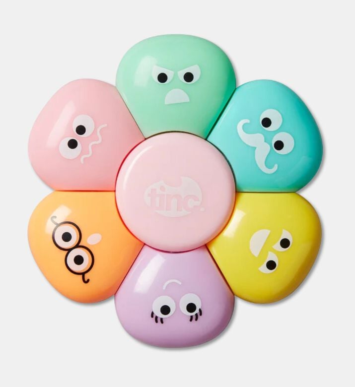 Tinc Flower Pastel Highlighter Wheel, Packshot View