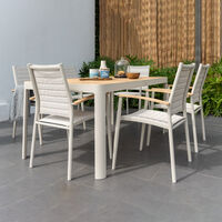 Topaz Teak Wood Dinning Table Set