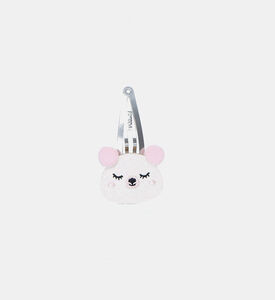 Glitter Bear Hair Clip