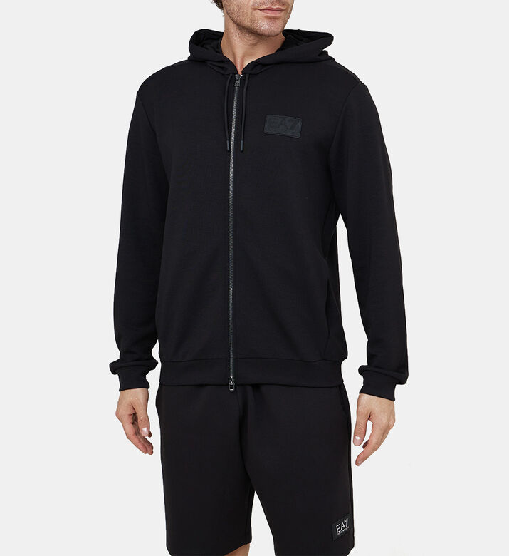 سويت شيرت بغطاء رأس برباط