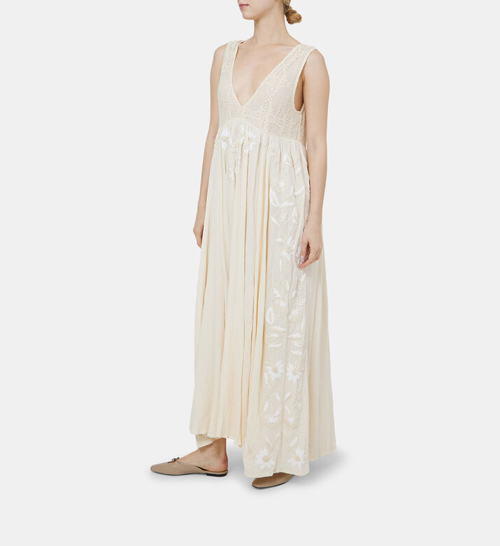 Bella Floral Embroidered Dress