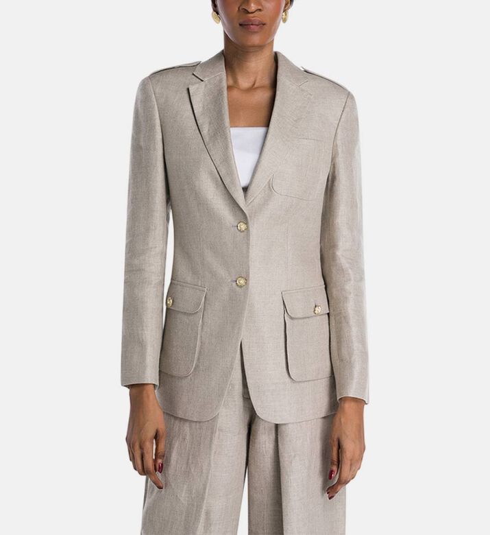 Linen Long-sleeve Jacket
