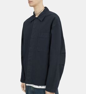 جاكيت قطن بتصميم غير رسمي