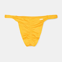 Ricci Gathered-back Bikini Bottom