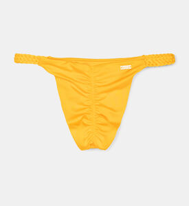 Ricci Gathered-back Bikini Bottom